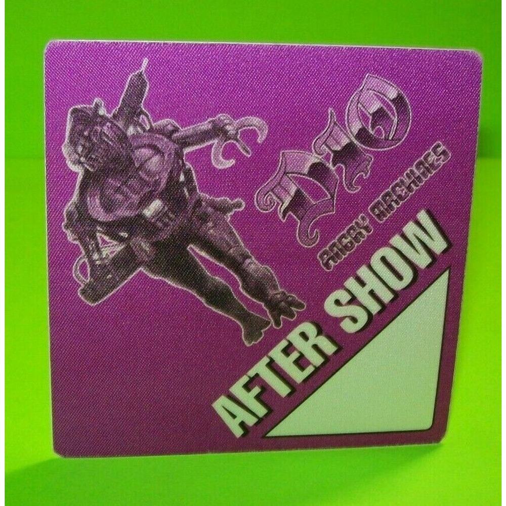 Dio Backstage Pass Original Concert Tour Heavy Metal Music Angry Machines 1996